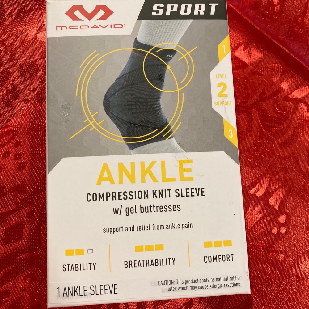 McDavid Ankle Compression Gel Sleeve